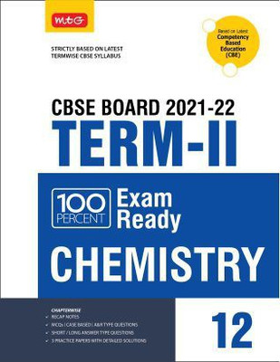 Class 12-100 Percent Exam Ready Cbse Board Term 2 Chapter-Wise Question Bank Chemistry(English, Paperback, unknown)