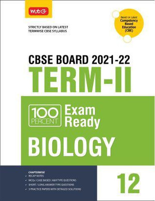 Class 12-100 Percent Exam Ready Cbse Board Term 2 Chapter-Wise Question Bank Biology(English, Paperback, unknown)