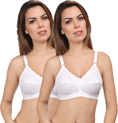 Eve's Beauty White Women Full Coverage Non Padded Bra(White)