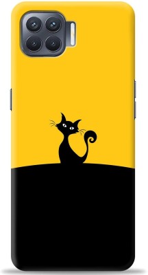 Crafter Back Cover for Oppo F17 Pro(Black, Yellow, Shock Proof, Pack of: 1)