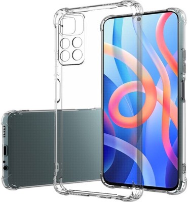 KrKis Back Cover for Redmi Note 11T 5G, Mi Redmi Note 11T 5G, Plain, Case, Cover, Back cover(Transparent, Camera Bump Protector, Pack of: 1)