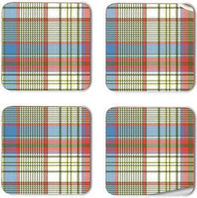 whats your kick Square Wood Coaster Set(Pack of 4)