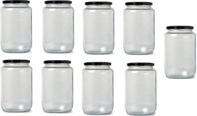 AFAST Glass Honey Jar  - 700 ml(Pack of 9, Clear)