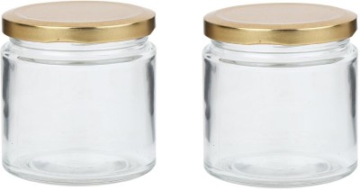 Somil Glass Utility Container  - 50 ml(Pack of 2, Clear)