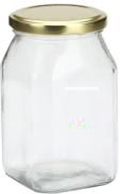 1st Time Glass Milk Container  - 300 ml(Clear, White)