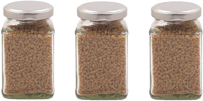 AFAST Glass Honey Jar  - 250 ml(Pack of 3, Clear)
