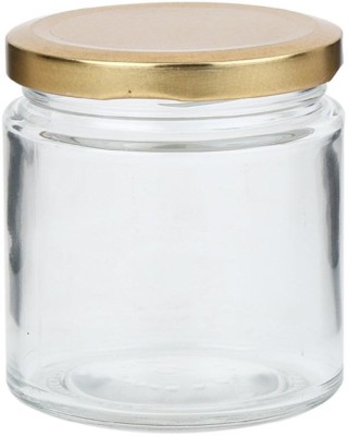 Somil Glass Cookie Jar  - 50 ml(Pack of 2, Clear)