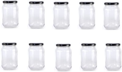 AFAST Glass Utility Container  - 1000 ml(Pack of 10, Clear)