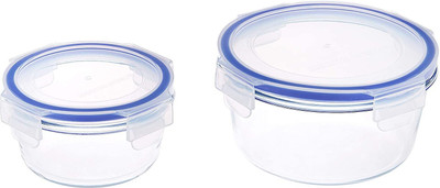 Abn Traders Plastic Utility Container  - 100 ml(Pack of 2, Clear)