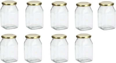 AFAST Glass Honey Jar  - 300 ml(Pack of 9, Clear)