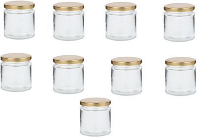 AFAST Glass Honey Jar  - 100 ml(Pack of 9, Clear)