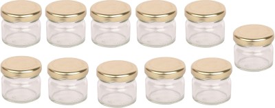 AFAST Glass Honey Jar  - 40 ml(Pack of 11, Clear)
