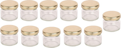 Somil Glass Utility Container  - 20 ml(Pack of 11, Clear)
