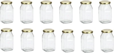 1st Time Glass Milk Container  - 300 ml(Pack of 12, Clear, White)