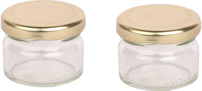 Somil Glass Utility Container  - 20 ml(Pack of 2, Clear)