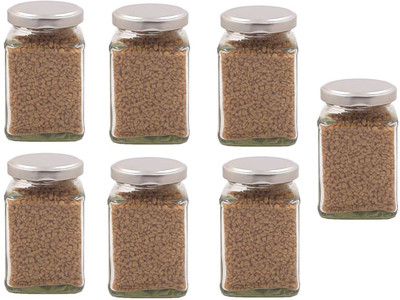 AFAST Glass Honey Jar  - 250 ml(Pack of 7, Clear)