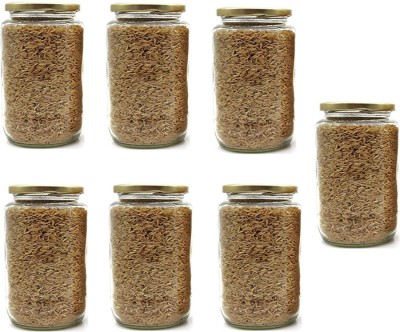 AFAST Glass Honey Jar  - 400 ml(Pack of 7, Clear)