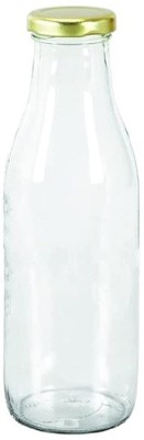 Somil Glass Water And Milk Bottle With Transparent Inner View, 1000Ml 1000 ml Bottle(Pack of 1, Clear, Glass)