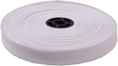 Lucknow Crafts Knitted White Elastic(4 m)