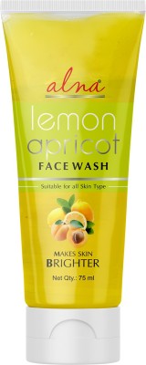 Alna Care Lemon Apricot  Men & Women All Skin Types Face Wash(75 ml)