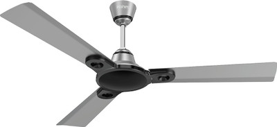 Polycab Stolz I 550 mm Remote Controlled 3 Blade Ceiling Fan (Gunmetal Grey, Pack of 1)