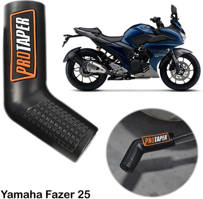 AXWee Pack of 1 Imported Black & Orange Motorcycle Rubber Gear Shiftier Sock Boot Shoe Protector Shift Cover for Yamaha Fazer 25 Gear Shift Collar