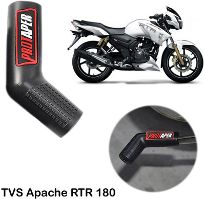 AXWee Pack of 1 Imported Black & Red Motorcycle Rubber Gear Shiftier Sock Boot Shoe Protector Shift Cover for TVS Apache RTR 180 Gear Shift Collar