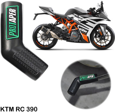 AXWee Pack of 1 Imported Black & Green Motorcycle Rubber Gear Shiftier Sock Boot Shoe Protector Shift Cover for KTM RC 390 Gear Shift Collar