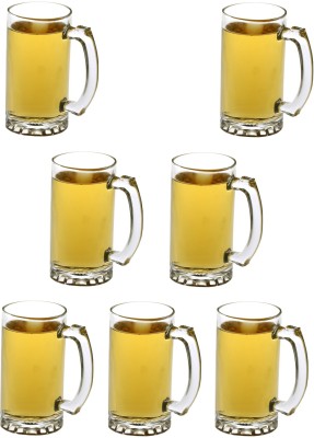 Somil (Pack of 7) Party Perfect Shot Glasses: Making Every Moment Unforgettable - B26 Glass Set Beer Mug(500 ml, Glass, Clear)