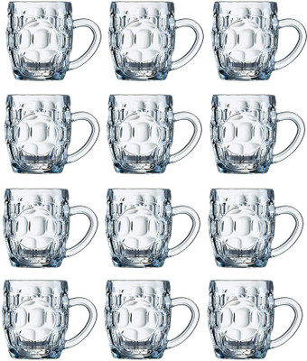 1st Time (Pack of 9) Party Perfect Glasses/ Mug: Making Every Moment Unforgettable- A5 Glass Set Beer Mug(550 ml, Glass, Clear)