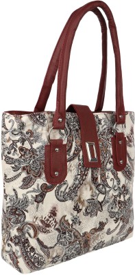 Sai Collections Women Brown Tote