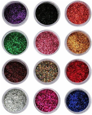 MYEONG LONG LASTING MULTI COLOR 2-IN-1 GLITTER EYE SHADOW AND FACE HIGHLIGHTER 60 g(MULTI COLOR)