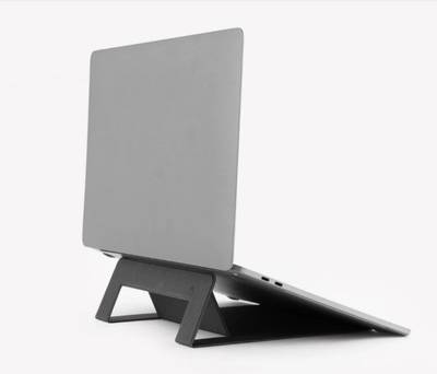 Moft 2 in I Laptop Stand & Mouse Pad Fits 11.6 to 15.6 Inches laptops, Perfect for Bed,Office, Home and Table (Grey) and Non Sticky Laptop stand and mouse pad Laptop Stand