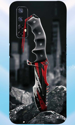 LAMHA Realme Narzo 20 Pro Mobile Skin(Ultra Super Killer Knife Skin With High Matte Finish.)