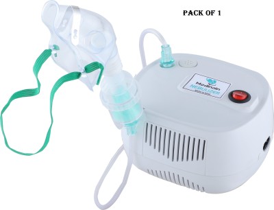 MEDINAIN Portable Light Weight Compressor Nebulizer Machine Kit For Adult and Child Nebulizer(White)