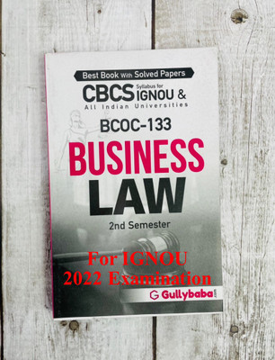 BCOC133-Business Law(English Medium)-Latest New Book For Upcoming IGNOU Exams,BCOC-133,BCOC 133(Paperback, Expert Panel of GPH Publications)