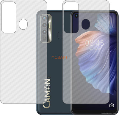 MOBART Back Screen Guard for TECNO CAMON 17(Pack of 2)