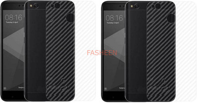 Fasheen Back Screen Guard for Mi Redmi 4(Pack of 2)