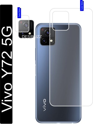 DESIBUZZ Back Screen Guard for Vivo Y72 5G, Vivo Y72 5G Camera lens(Pack of 2)