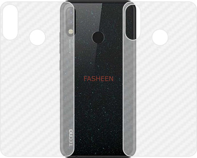 Fasheen Back Screen Guard for TECNO SPARK 3 1GB(Pack of 2)