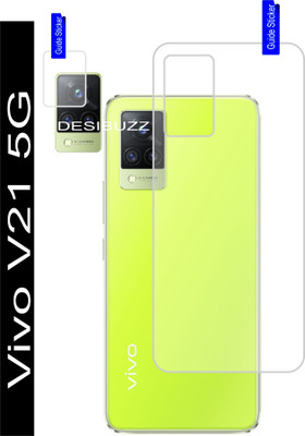DESIBUZZ Back Screen Guard for Vivo V21 5G, vivo v21 5G Camera lens(Pack of 2)