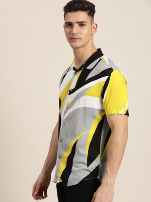 Moda Rapido Men Printed Casual Multicolor Shirt