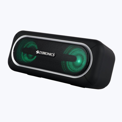ZEBRONICS Zeb Delight 20 10 W Bluetooth Speaker(Black, Stereo Channel)