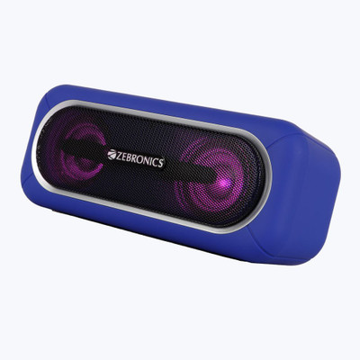 ZEBRONICS Zeb-Delight 20 10 W Bluetooth Speaker(Blue, Mono Channel)