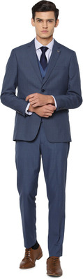 Allen Solly Single Breasted Checkered Men Suit