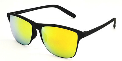 CHORIOTIS Retro Square Sunglasses(For Men & Women, Orange)