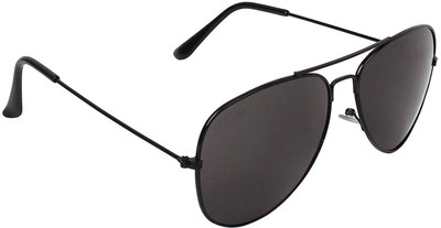 Redleaf Aviator Sunglasses(For Men, Black)