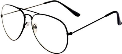 FINE Aviator Sunglasses(For Men & Women, Clear)