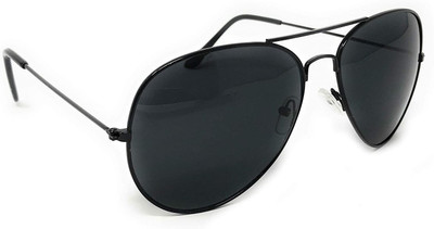Redleaf Aviator Sunglasses(For Men, Black)
