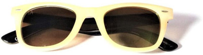 istirio Wayfarer Sunglasses(For Men & Women, Brown)